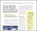 Clinical Experience with the Allegretto Clinical Experience with the Allegretto