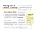 Defining Safety in Keratome Technology Defining Safety in Keratome Technology
