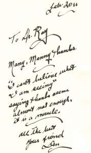 Don Cherry letter